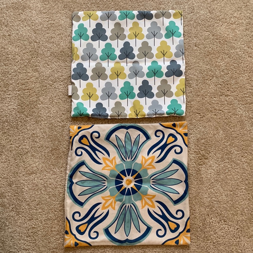 Patterned Pillow Covers